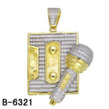 Latest Design 925 Sterling Silver Pendant Jewelry with Diamond